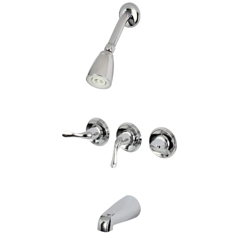 Yosemite Three-Handle Tub Shower Faucet