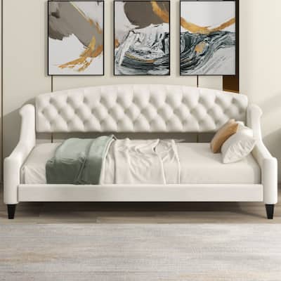 Modern Luxury Tufted Button Daybed,Twin