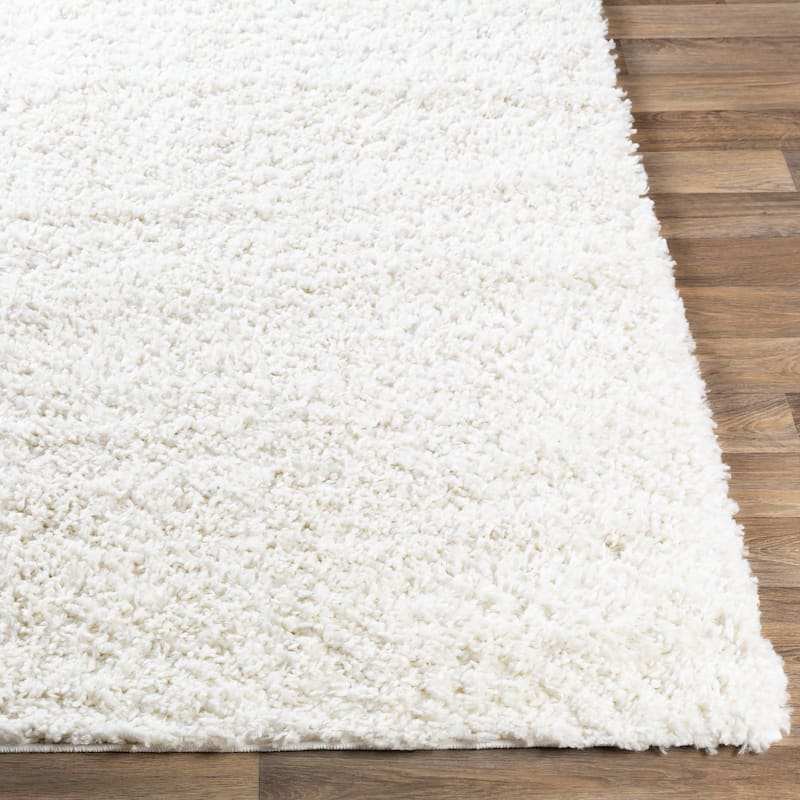 Livabliss Penny Solid Shag Area Rug