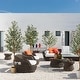 preview thumbnail 5 of 4, Artificial Olive Tree 6FT(72in) Tall Faux Silk Olive Trees - 6x6x72in
