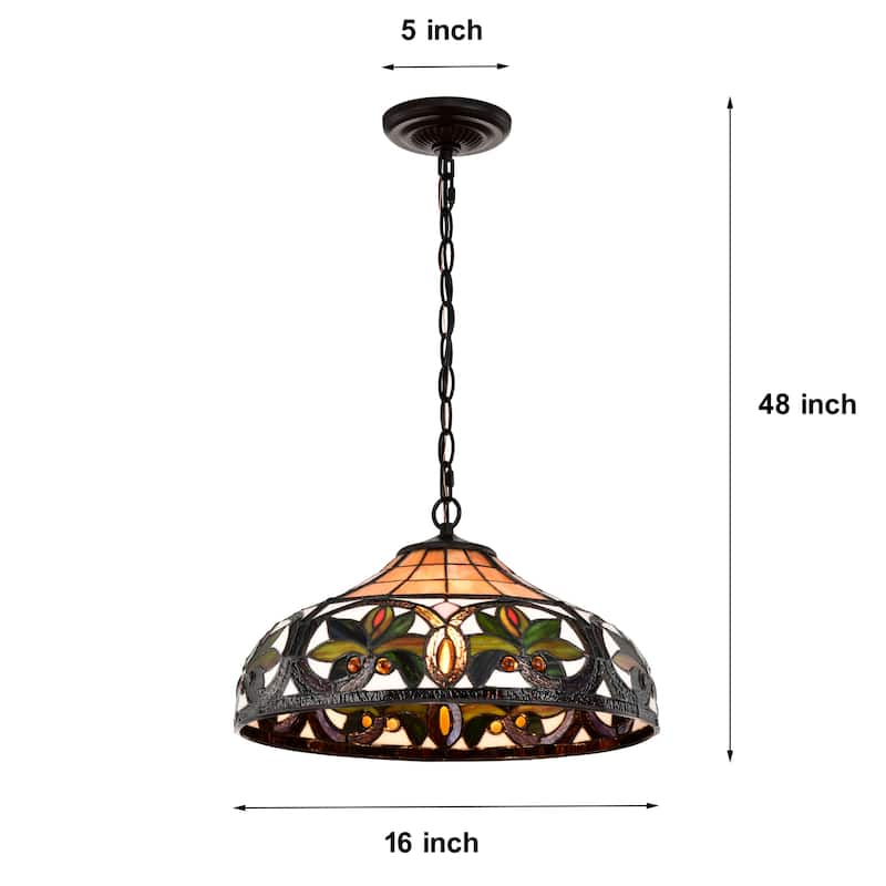 Tiffany-style Hanging Lamp
