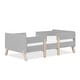 preview thumbnail 16 of 22, Dream On Me Osko Convertible Toddler Bed