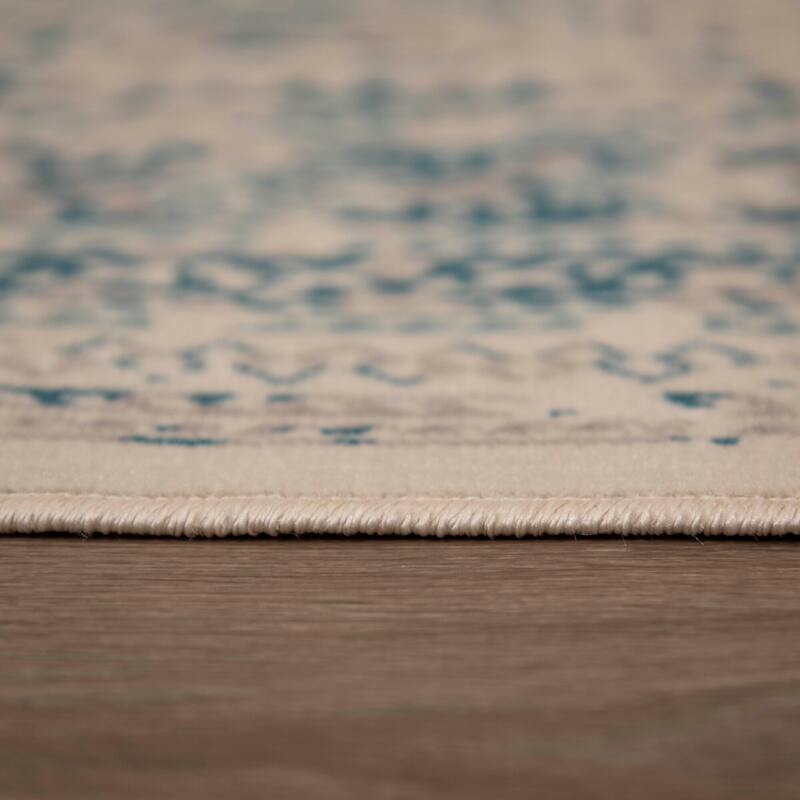 Shahira Vintage Border Indoor/Outdoor Area Rug