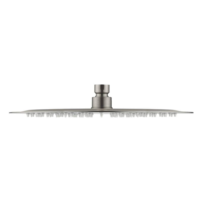 Circular 12" Metal Ultra Thin Profile Rain Shower Head 1.75 GPM