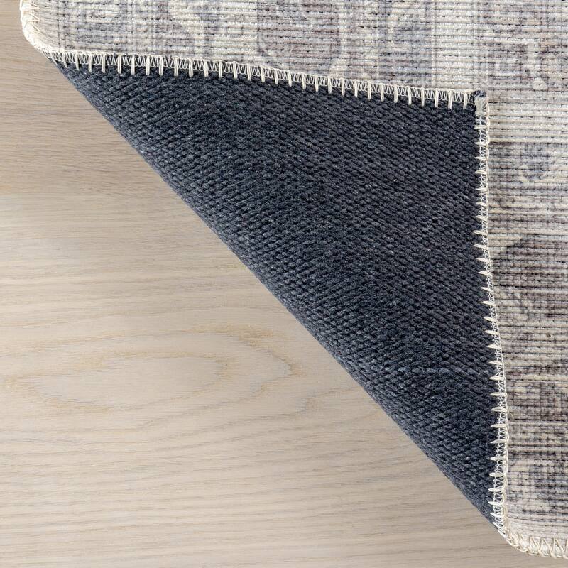 Nuloom Green Haven Collection Recycled Cotton Machine Washable Area Rug
