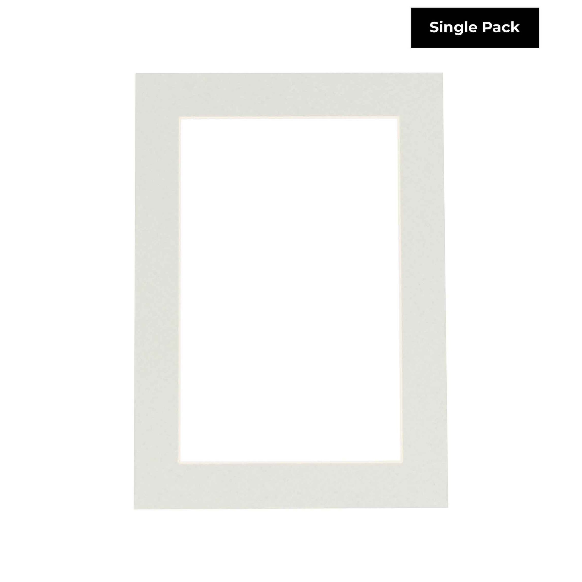 18x24 Mat Bevel Cut for 15x20 Photos - Acid Free White Precut Matboard - for Pictures, Photos, Framing