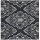 preview thumbnail 45 of 58, SAFAVIEH Handmade Wyndham Shubhra Modern Wool Rug 7' Square - Dark Grey/Ivory - Square