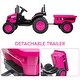 preview thumbnail 15 of 28, 12V Kids Ride-On Tractor with Trailer