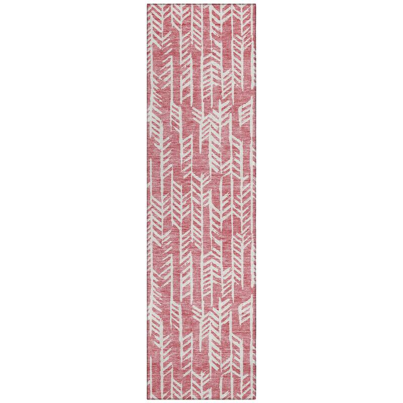 Machine Washable Indoor/ Outdoor Chantille Modern Arrows Rug