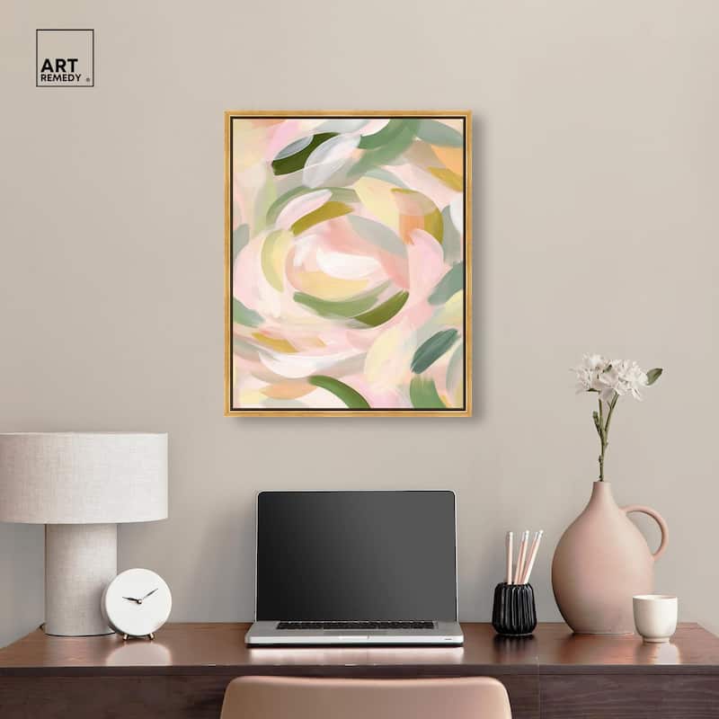Brushstroke II Canvas by Art Remedy