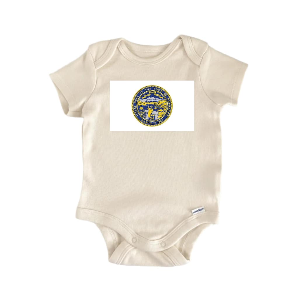 Nebraska - Baby Boy Girl Clothes Infant Bodysuit Funny Cute
