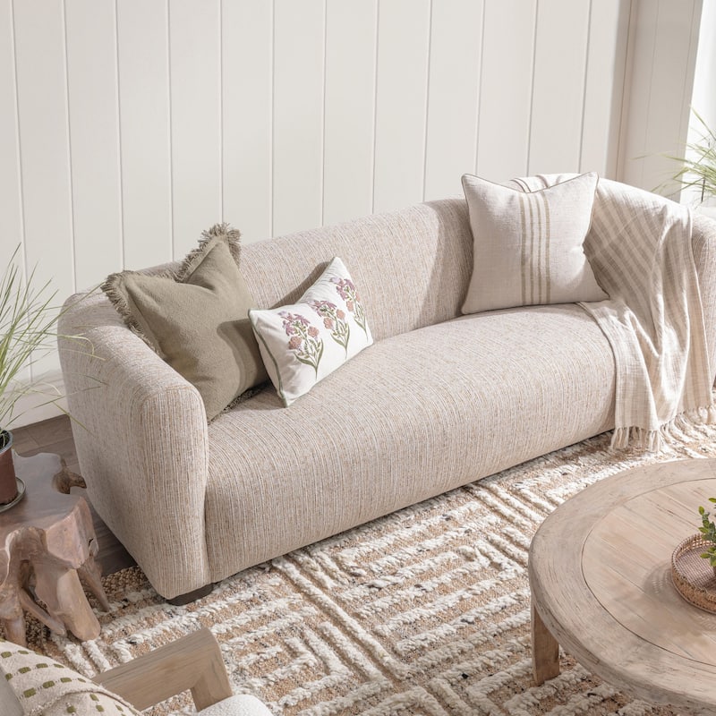 Villa by Classic Home Belcourt Linen Blend Throw Pillow