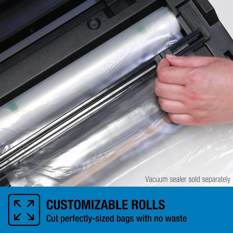 Kenmore Vacuum Sealer Bag & Roll Variety Pack (57 Piece Assortment)