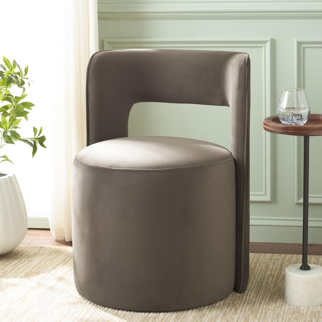 SAFAVIEH Jojo Upholstered Accent Chair, Fully Assembled - 23"W x 22"D x 30"H