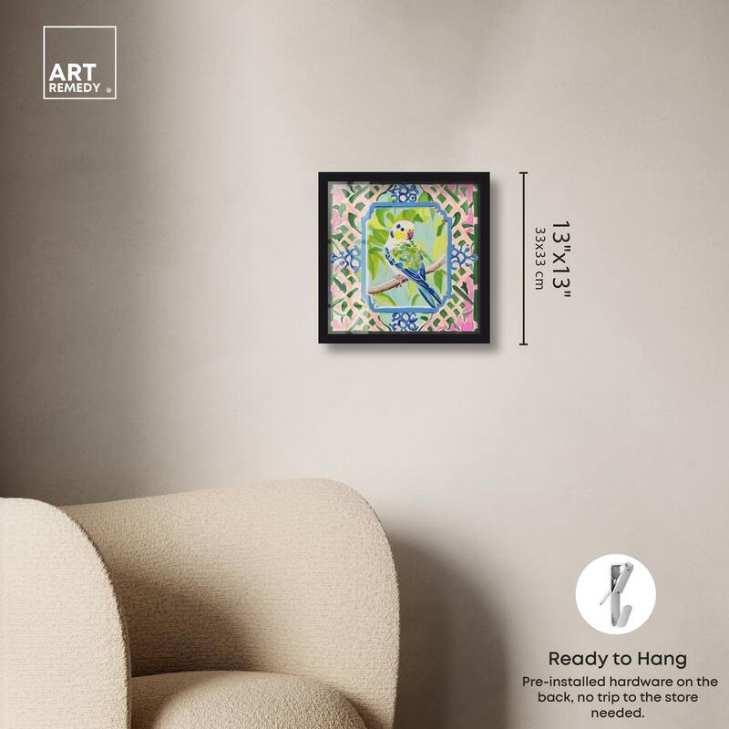 Garden Gate II Shadowbox by Art Remedy