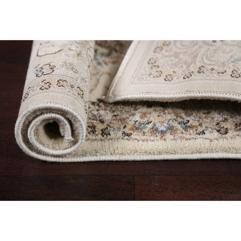 Floral Medallion Turkish Transitional Oriental Rug Traditional Carpet