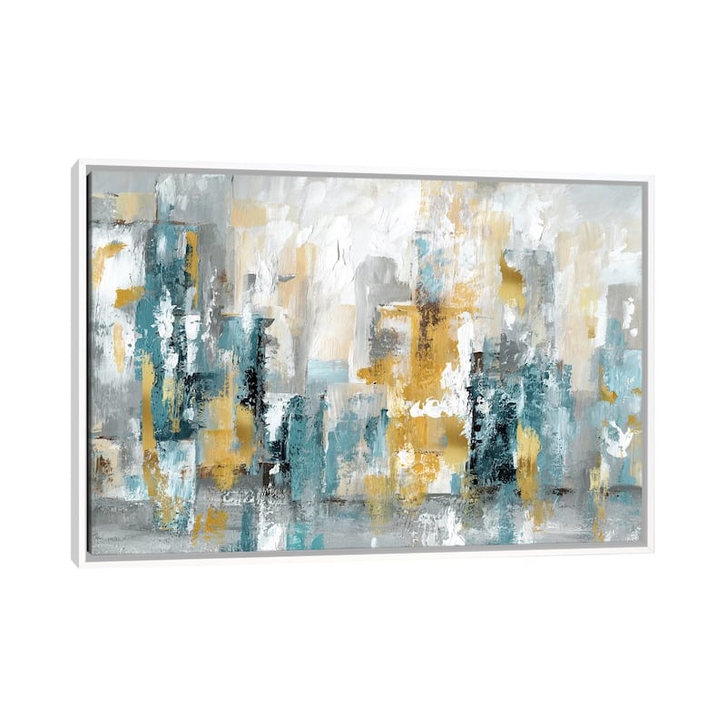 iCanvas "City Views II" by Nan Framed Canvas Print - White - 26x40