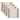 KAF Home Set of 4 Farmhouse Stripe PVC Placemats, 20"x20"