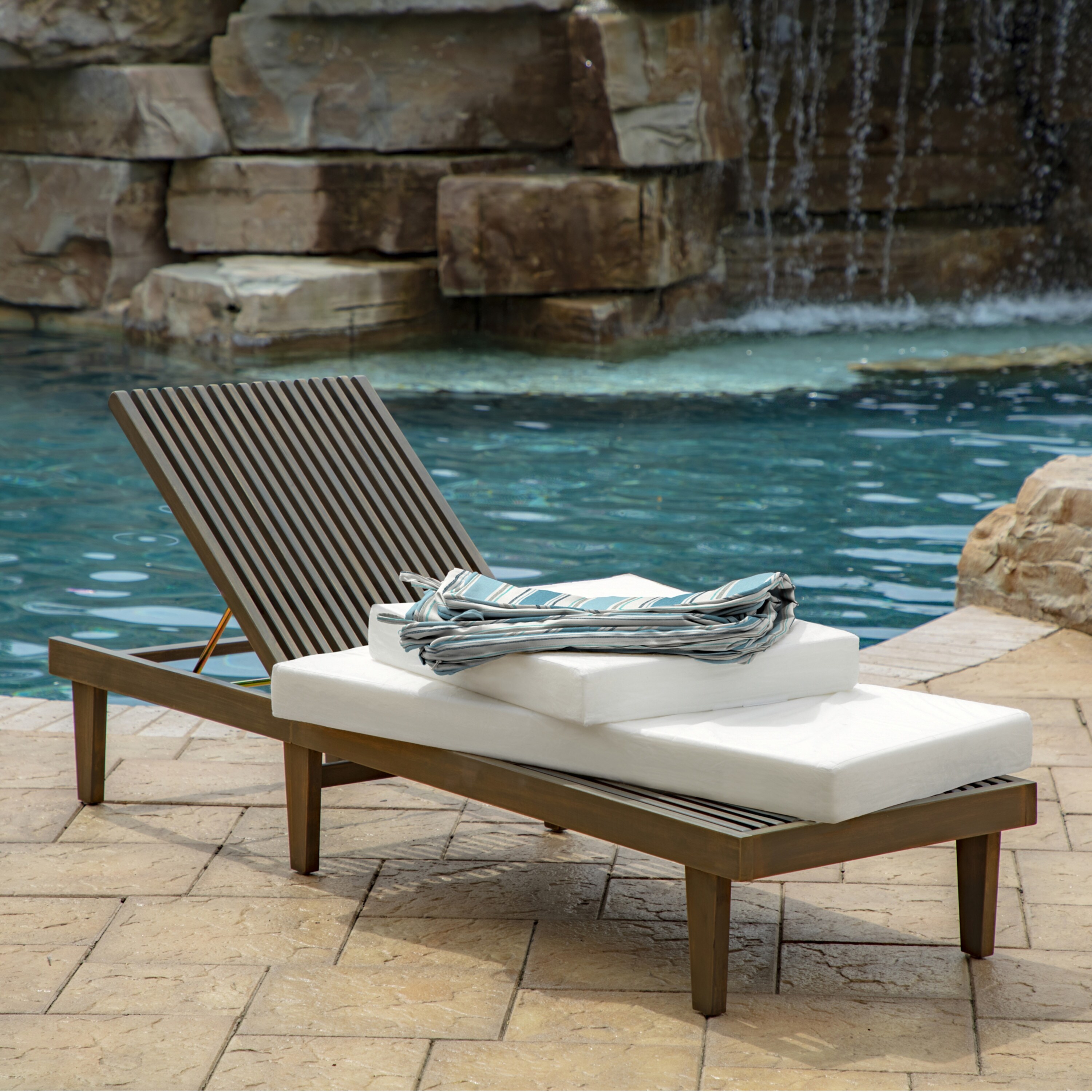 Arden selections texture outdoor chaise cushion store