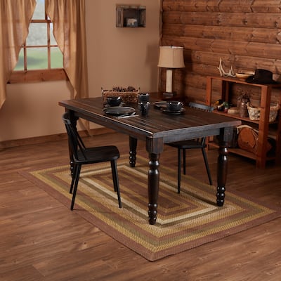 Tea Cabin Jute Rug Rect w/ Pad 60x96 - 5' x 8'