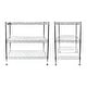 preview thumbnail 6 of 7, Apollo Hardware Chrome 3-Tier Wire Shelf 20"x12"x20" With Shelf Liner