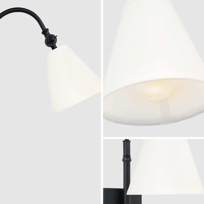 Brio Lighting Danica - 1 Light Dimmable Wall Sconce