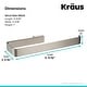 preview thumbnail 3 of 19, KRAUS Stelios Bathroom Towel Ring