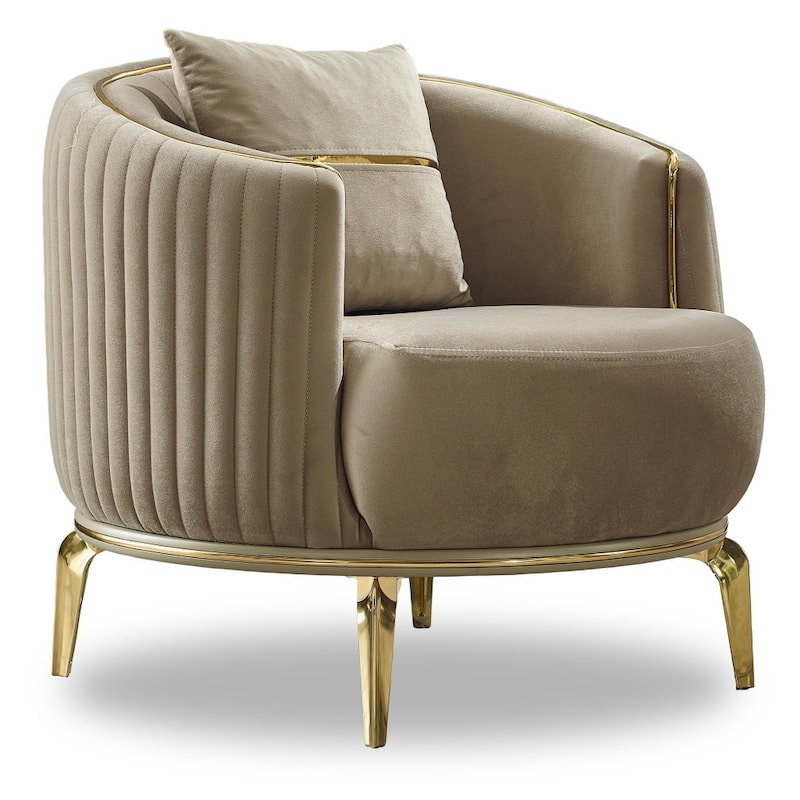 Arianna 4-Pieces Two Sofa Two Chair Living Room Set