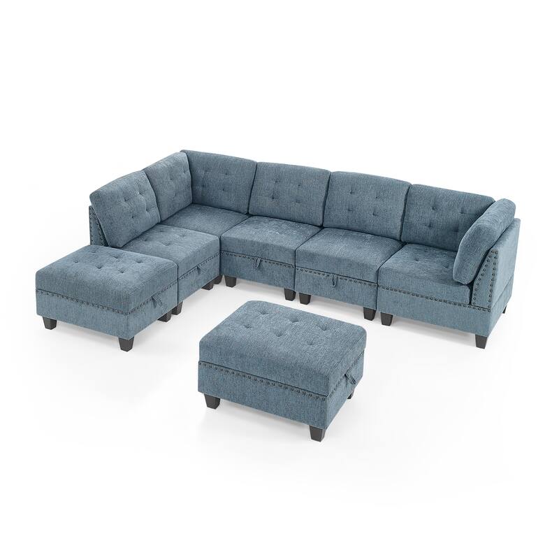 Modular Sofa With Durable And Sturdy Frame