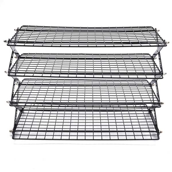 Adjustable 4 Tier Collapsible Cooling Rack