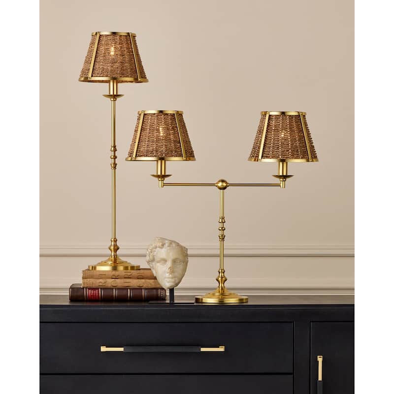 Currey & Company Deauville Table Lamp - 31.75"h x 9.75"dia