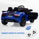 preview thumbnail 5 of 7, Ride On Car Licensed by Audi w/Remote Control Blue