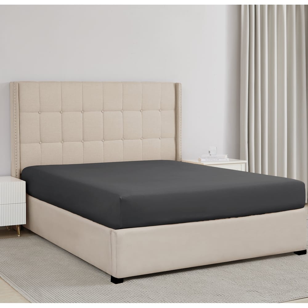 Vilano Extra Deep Pocket Fitted Bed Sheet , 2 pack, Fitted Sheet Only, Bed Sheet Seperates