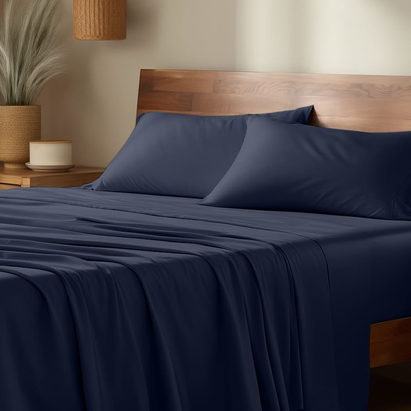 Bare Home Rayon from Bamboo Sheet Set - Deep Pocket - Breathable