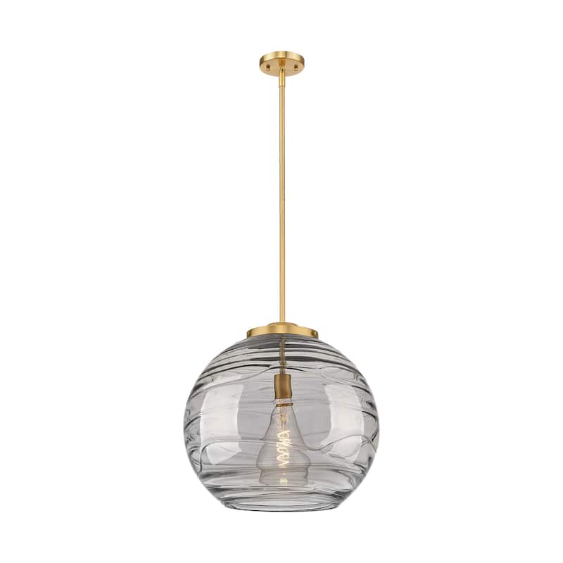 Innovations Lighting 221-1S-20-18 Athens Pendant Athens Deco Swirl 18"