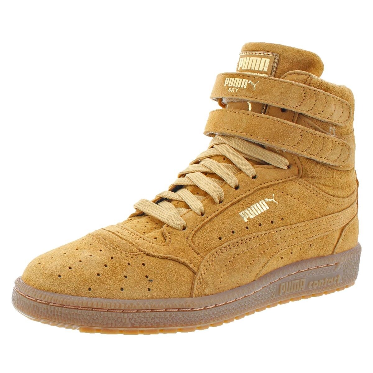 high top pumas with straps
