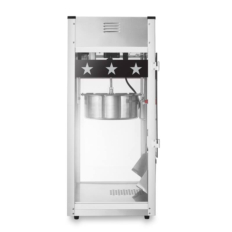 Commercial Popcorn Machine Maker Popper with Large 16oz Kettle - 16-Ounce
