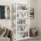 preview thumbnail 2 of 9, Puno Contemporary 5-Shelf Open Back Bookcase by Furniture of America
