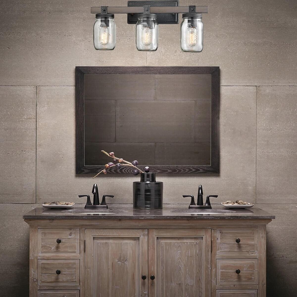 Kichler barrington store vanity light