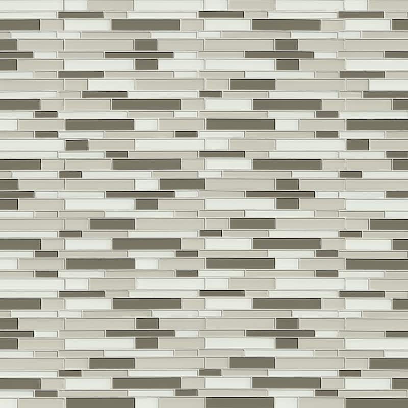 Ackland AKM-G-ME12X12IL-CA Meridian - 12" x 12" Solid Floor and Wall - Seaglass