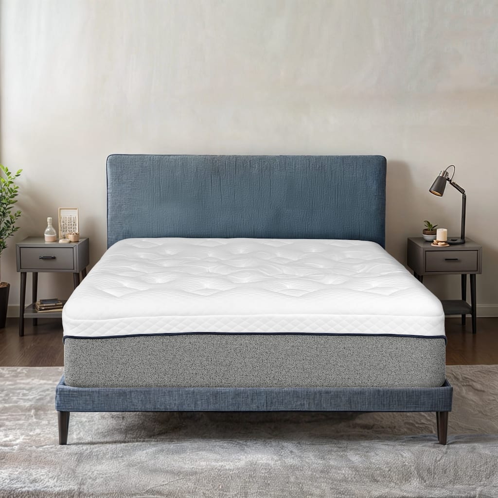 Divine 13-Inch Medium Queen Gel Memory Foam Mattress in a Box
