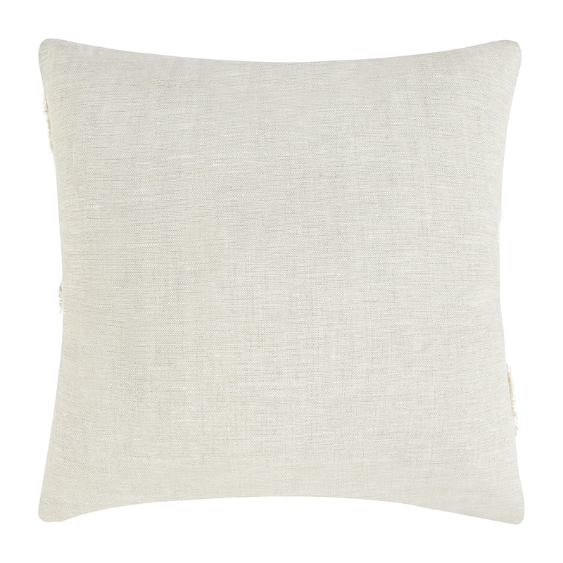 Villa by Classic Home Passage 22" Belgian Linen Blend Throw Pillow