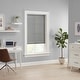 preview thumbnail 3 of 19, Eclipse Holden Solid Light Filtering Light Filtering Cordless Roller Shade 23x72 - Grey