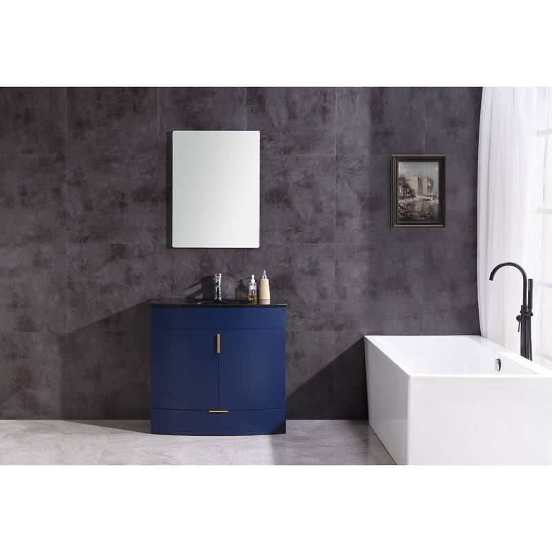 Legion Furniture 36" Blue SINK VANITY