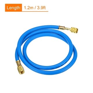 1/4 SAE Refrigerant Charging Hose 8ft 500 PSI - 2500 PSI Manifold Gauge