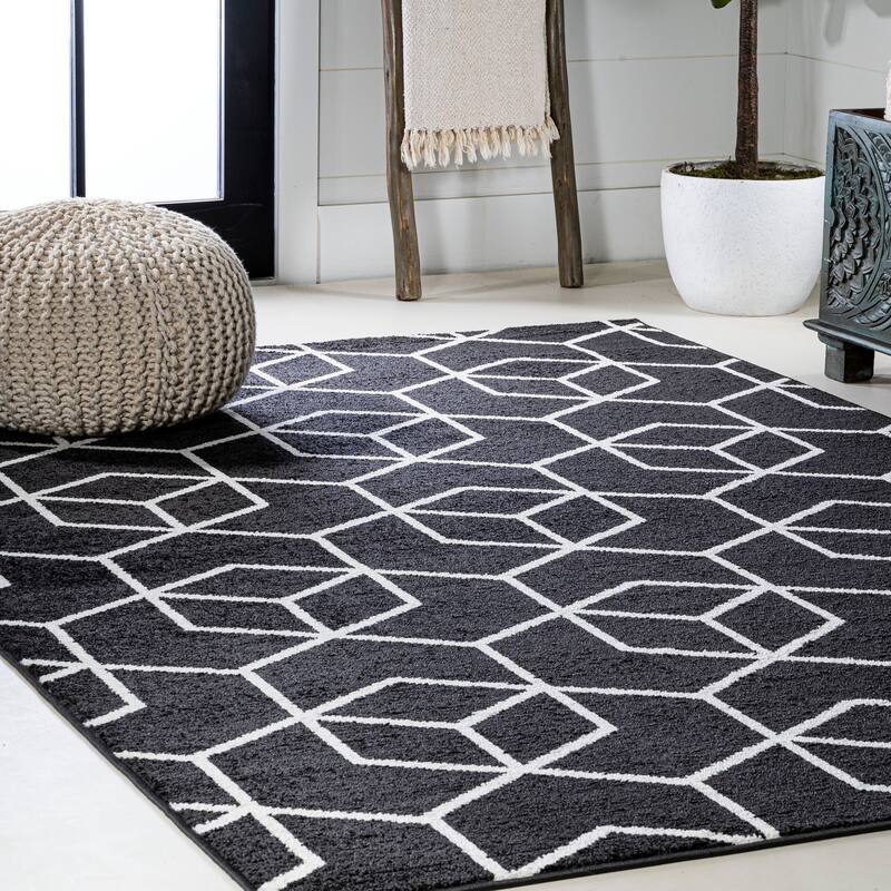 JONATHAN Y Cole Blocks Modern Geometric Area Rug
