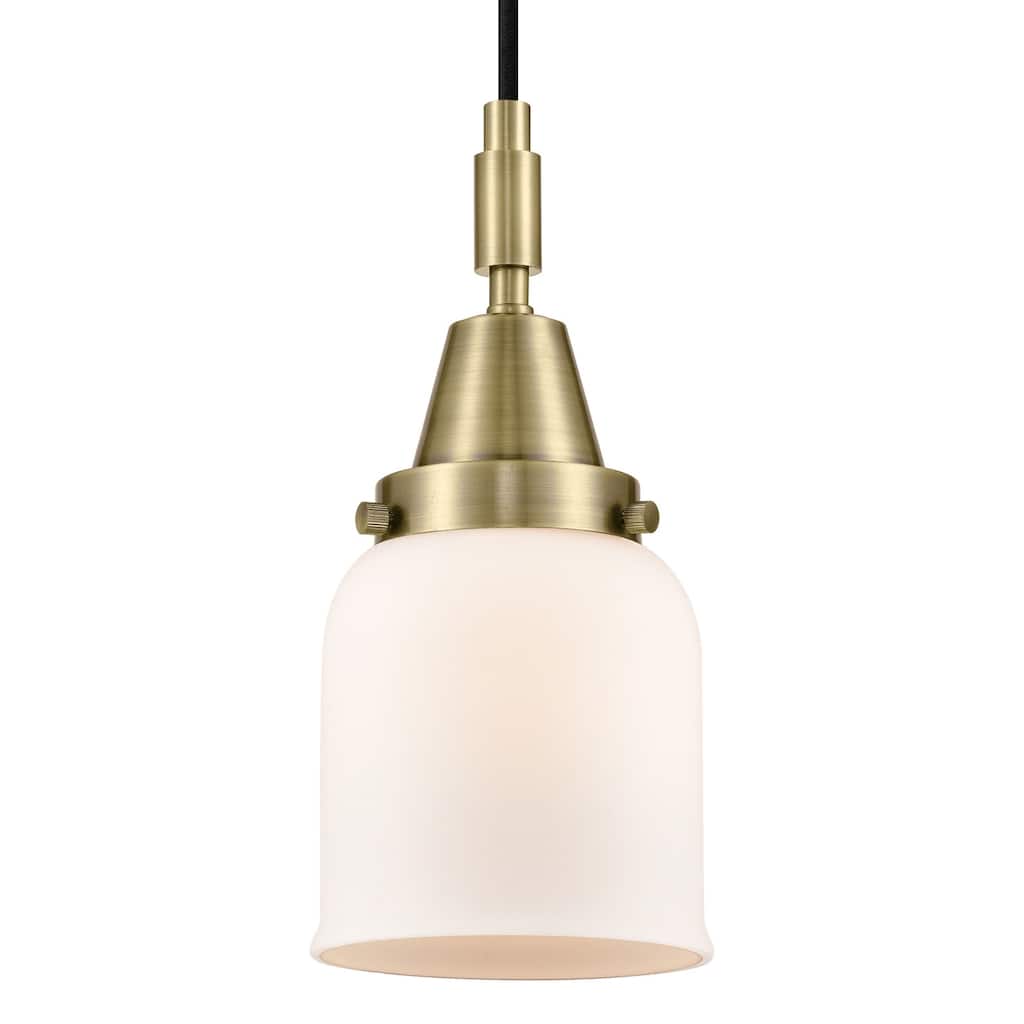 Innovations Lighting 447-1P-G51 Bell 5" Wide Mini Pendant with Matte