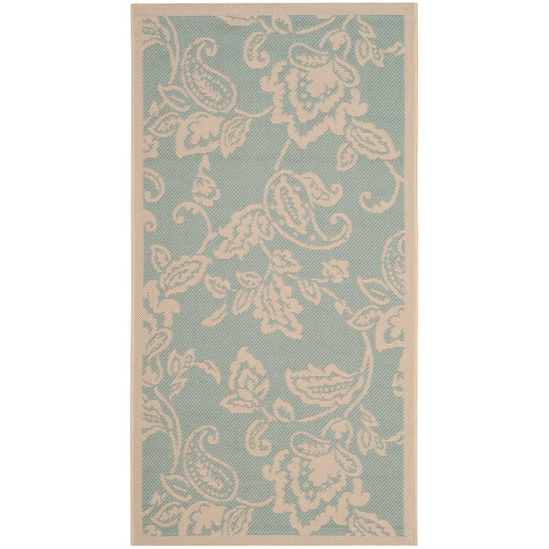 Martha Stewart by SAFAVIEH Highland Lily Indoor/ Outdoor Waterproof Rug