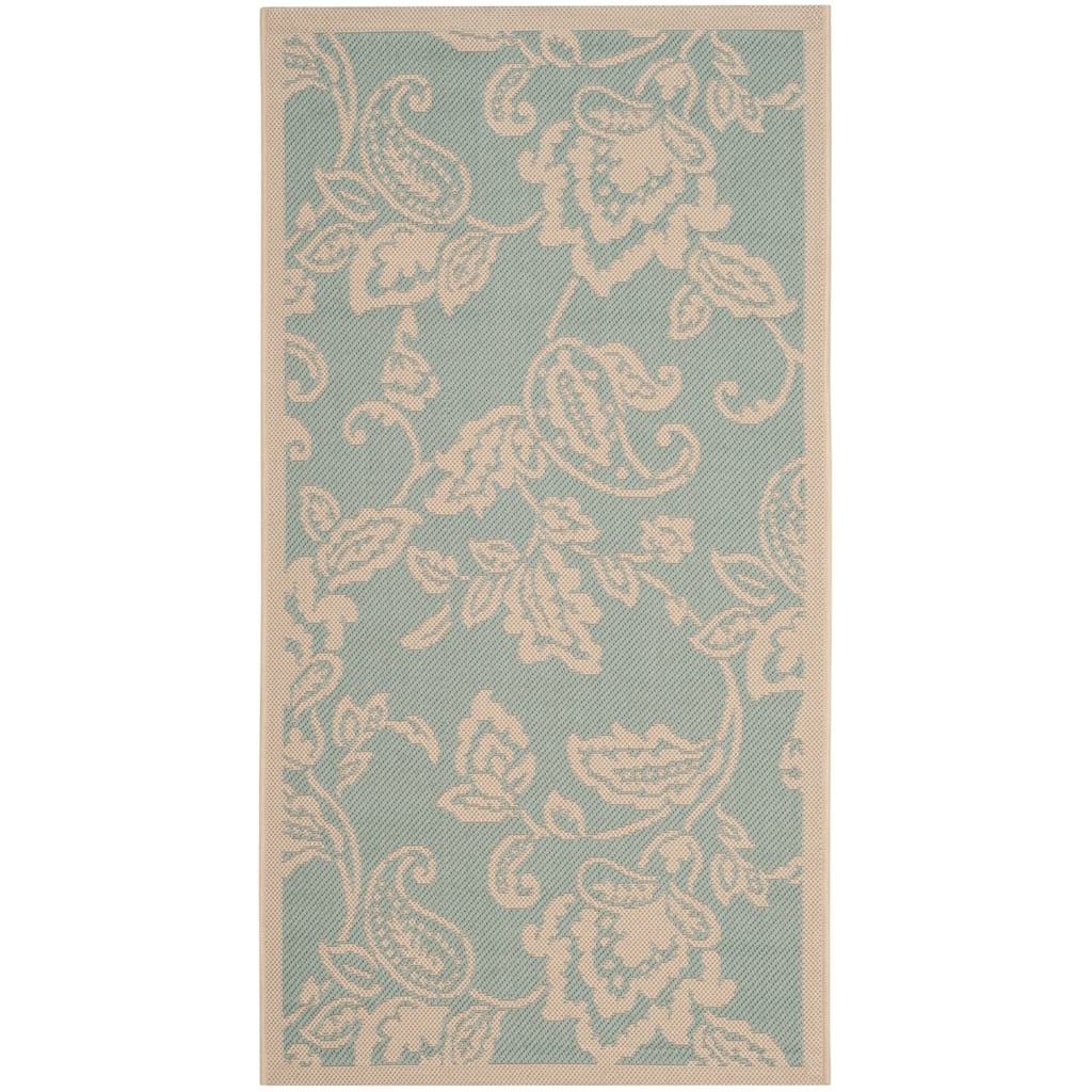 Martha Stewart by SAFAVIEH Highland Lily Indoor/ Outdoor Waterproof Rug