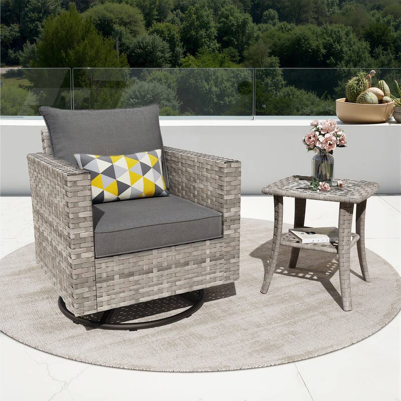 XIZZI Outdoor Seat Back Cushion Set Plush Comfort for Patio Furniture